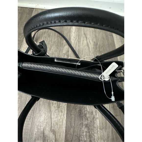 NWT Michael Kors Mercer Medium Logo and Leather Accordion Crossbody Bag - Picture 13 of 13